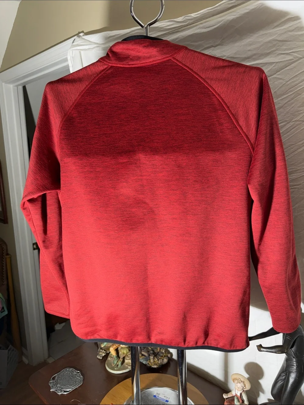 The North Face Red Half-Zip Pullover Sweater